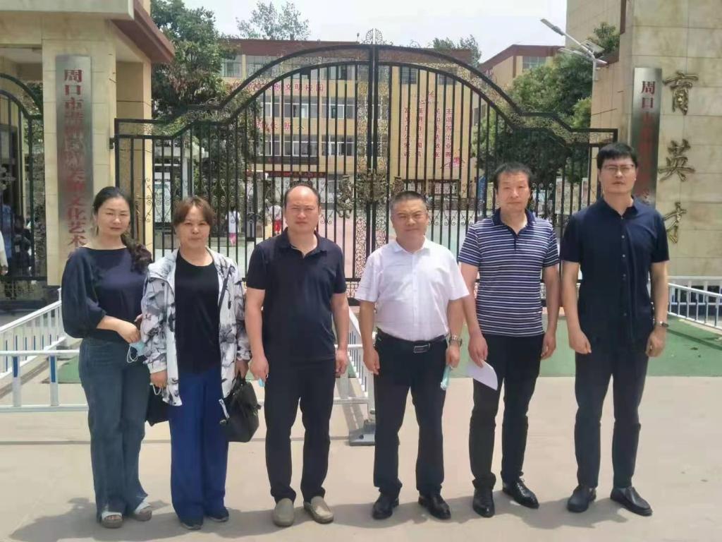 yl7703永利到淮阳区赵玲艺术公司开展社会人才需求调研暨访企拓岗工作